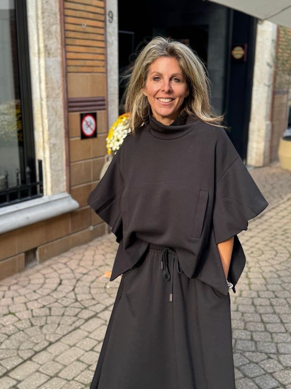 Psophia batwing poncho