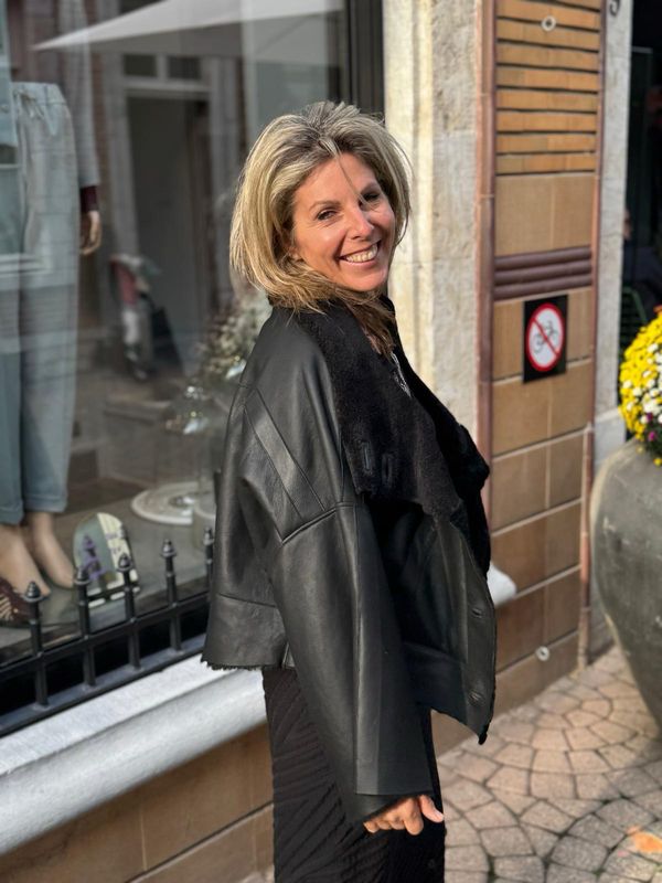 Annette Görtz leather jacket