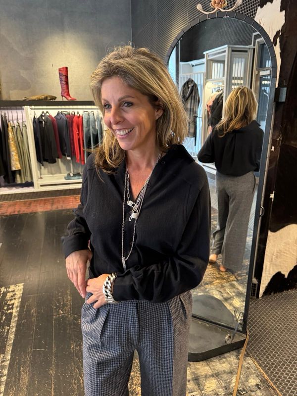 EMIN + PAUL hemd wol - Navy blue  EMIN + PAUL hemd wol - Navy blue