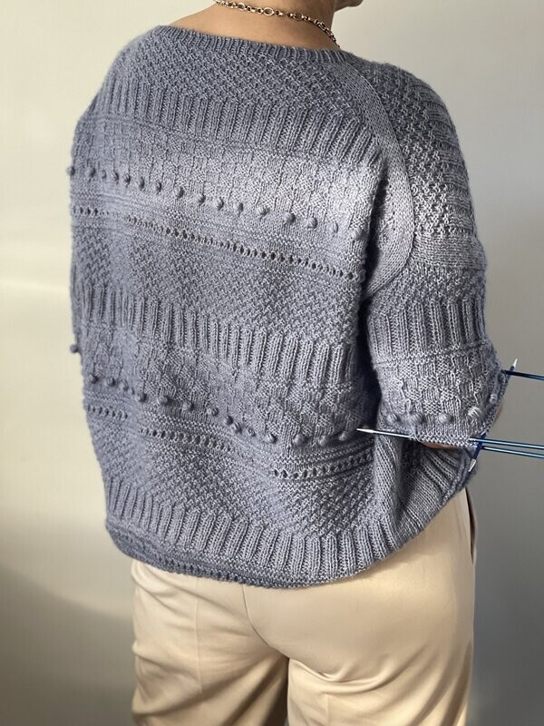 STRICKKIT SWEATER AMALIE MERINO 120 STRICKKIT SWEATER AMALIE MERINO 120