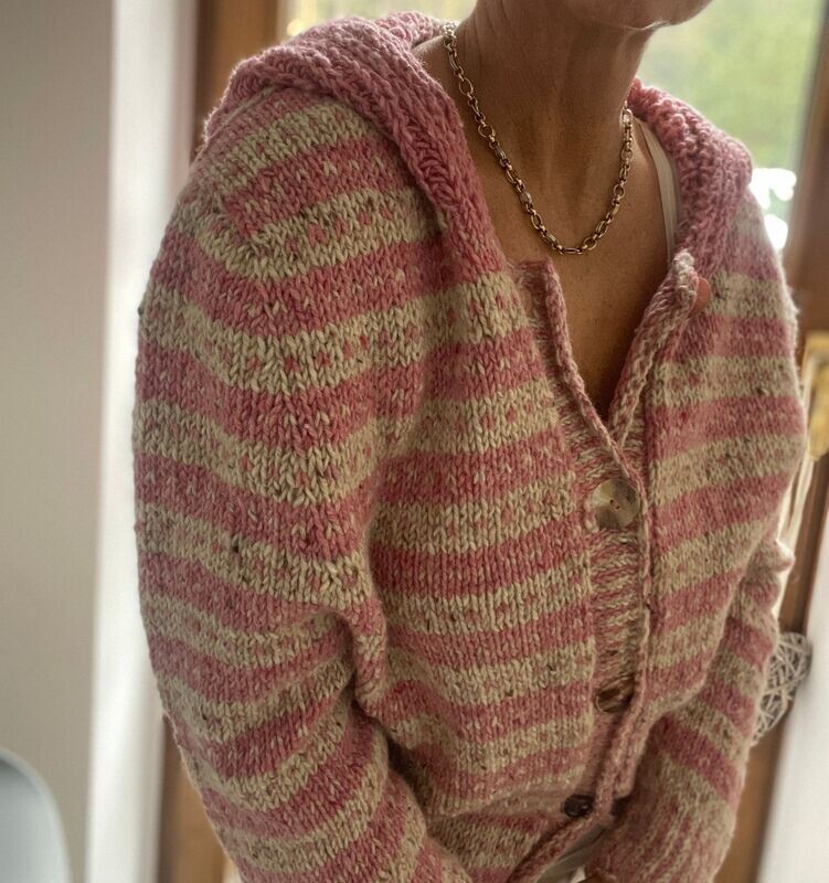 Strickkit Hoodie - Cardigan GLENNA Strickkit Hoodie - Cardigan GLENNA