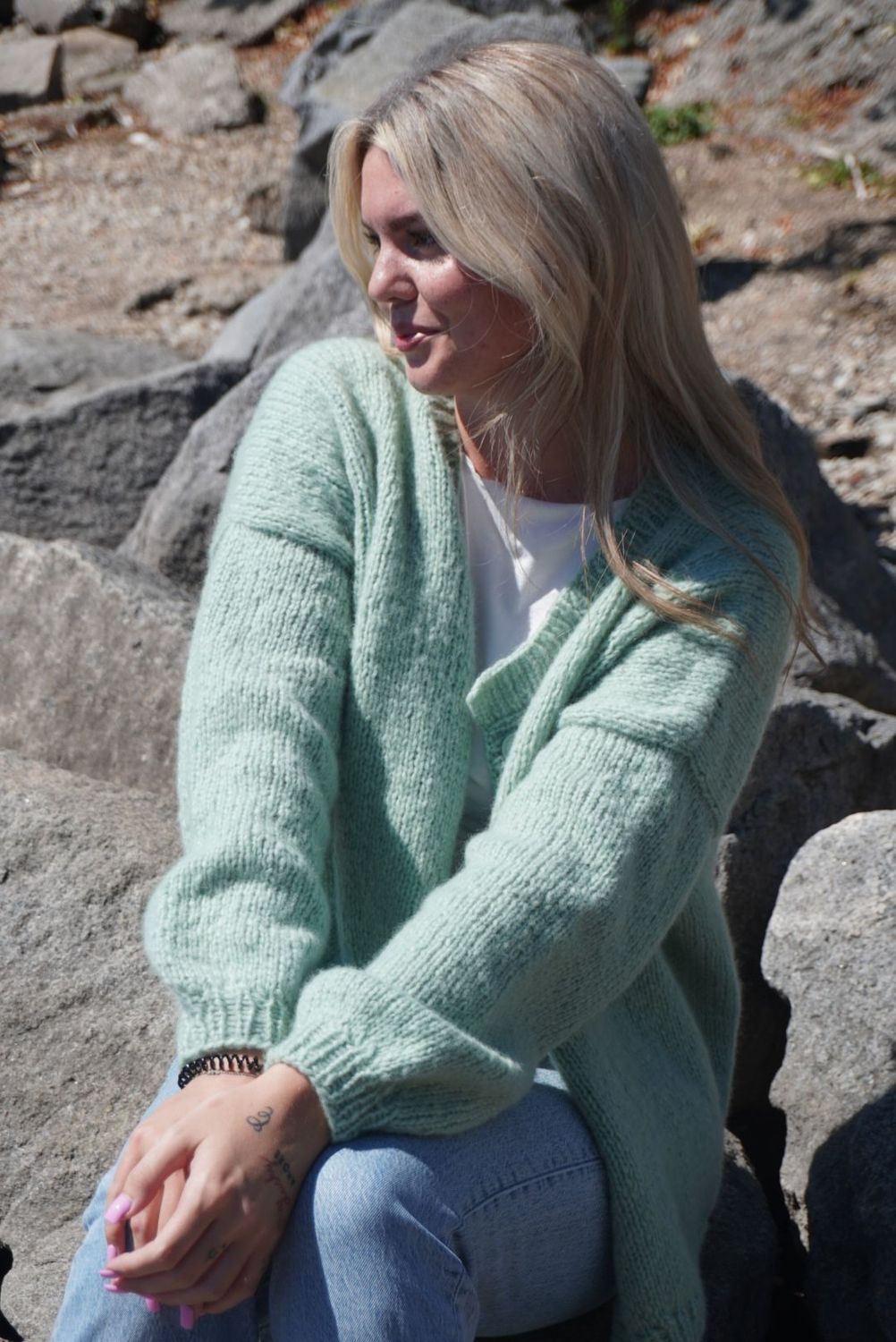 How to knit #1 Everydaycardigan Strickkit How to knit #1 Everydaycardigan Strickkit