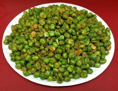 Spicy Green Peas - મસાલાવાળા લીલા વટાણા