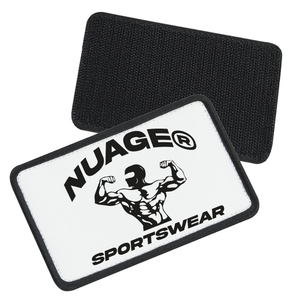 NUAGE SPORTSWEAR WHITE & BLACK PATCH