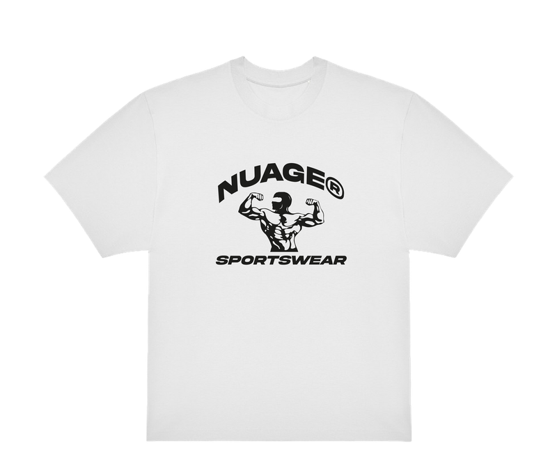 MUSCLE TEE WHITE CLASSIQUE OVERSIZE