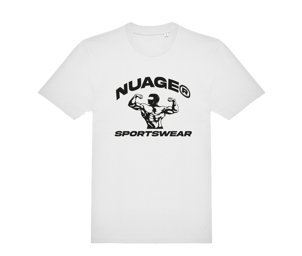 MUSCLE TEE WHITE CLASSIQUE