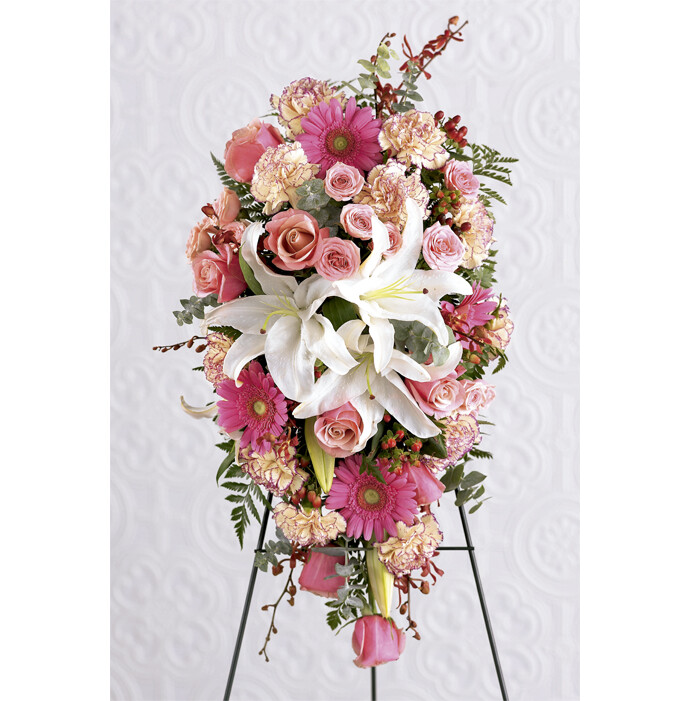 Medallón Floral Fúnebre | PERDURACION G-0075 Medallón Floral Fúnebre | PERDURACION G-0075