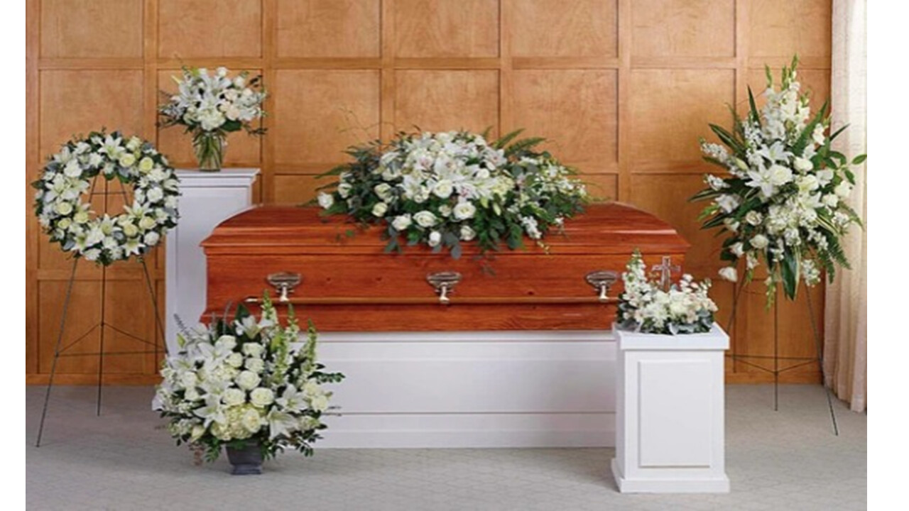 Decoración floral para Funeral | SYMPATHY