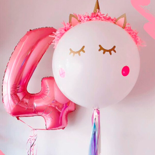 Tierno bouquet de globos para cumpleaños | CURSY