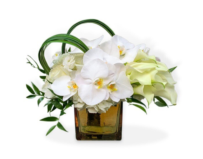 Orquídeas  y Callas con Rosas | SPOLETO