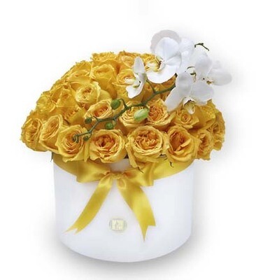 Bouquet Orquideas y 75 Rosas | NICOLE