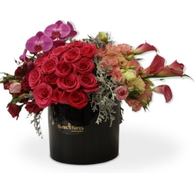 Arreglo Floral Orquideas, Callas y Rosas | BEAUTIFUL