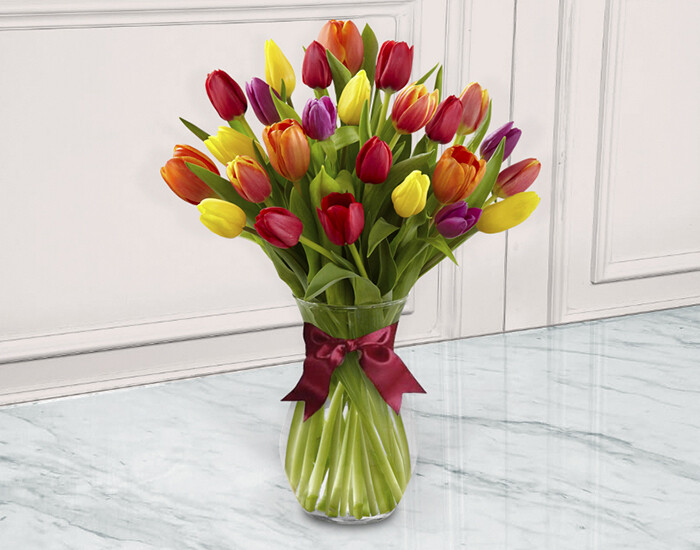 Bouquet 40 Tulipanes Frescos | CHIARA