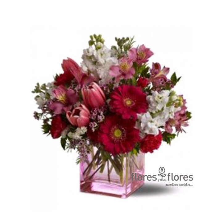 Bouquet de Tulipanes y Gerberas | PECULIAR