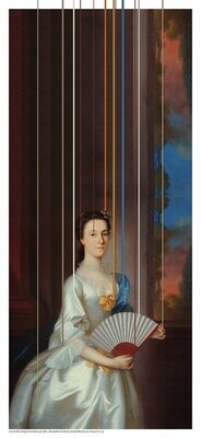 Inspired for Abigail Chesebrough_Mrs_Alexander Grant_ by Joseph Blackburn, Newport 1754