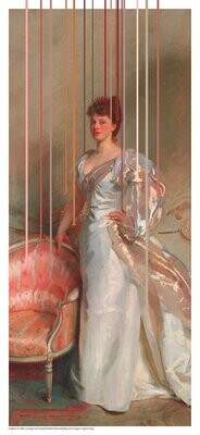 Inspired for Mrs. George Swinton (Elizabeth Ebsworth) by John Singer Sargent 1897