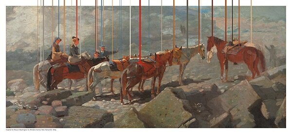 Inspired for Mount Washington by Winslow homer New Hampshire 1869