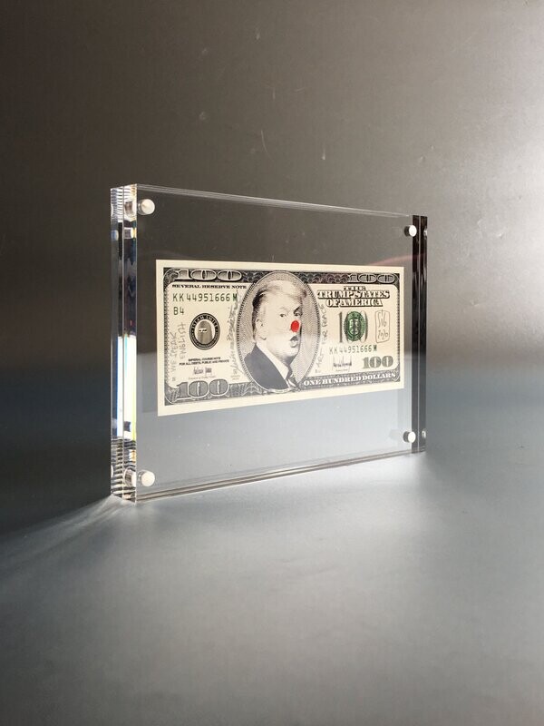 WE SPEAK ENGLISH TRUMP STATES DOLLAR BILL