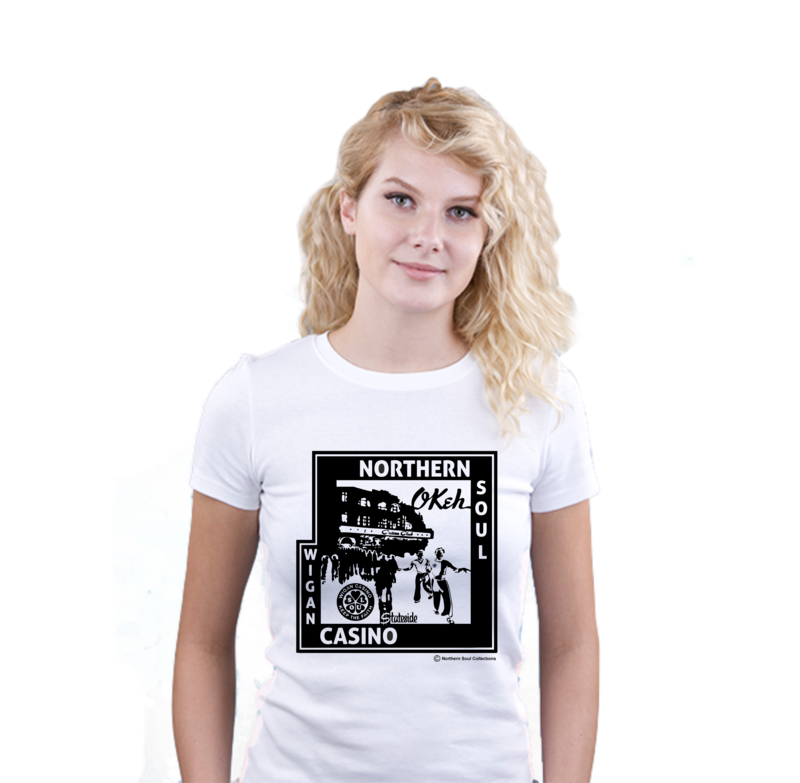 Ladies T-Shirt - N/Soul Wigan Club