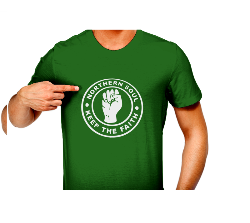 T-Shirt - N/Soul Keep The Faith Patch