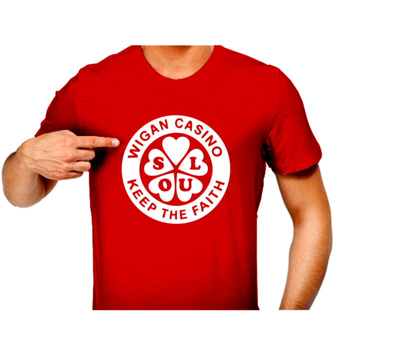 T-Shirt - N/Soul Wigan Clover