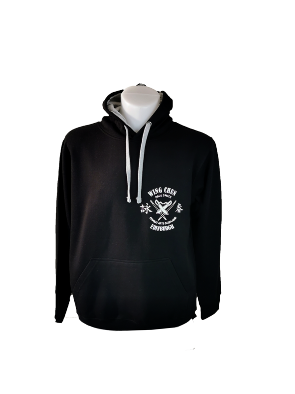 Hoodie - Combat Arts Scotland - Black - Wing Chun