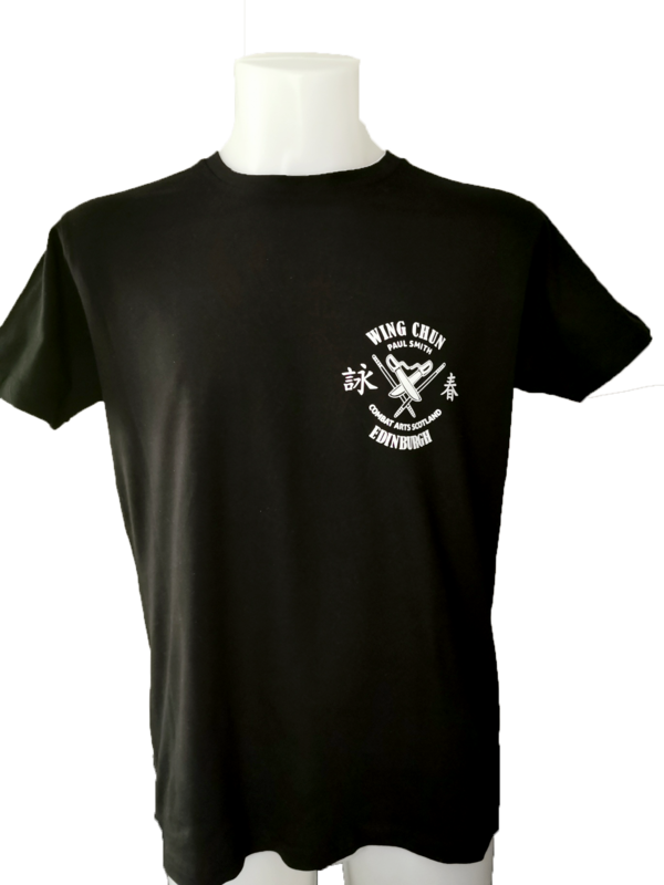 MENS T.Shirt - Combat Arts Scotland - Black - Wing Chun