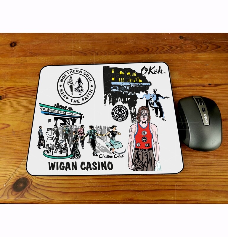 MOUSE MAT - Wigan Casino Club Combo