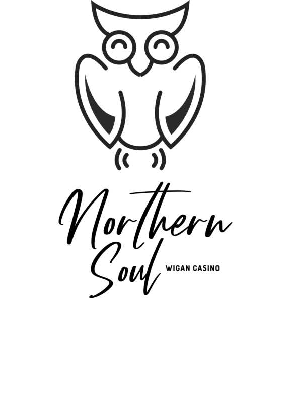 Wall Art Decal - Wigan Owl Northern Soul Text Script - Northern Soul Art