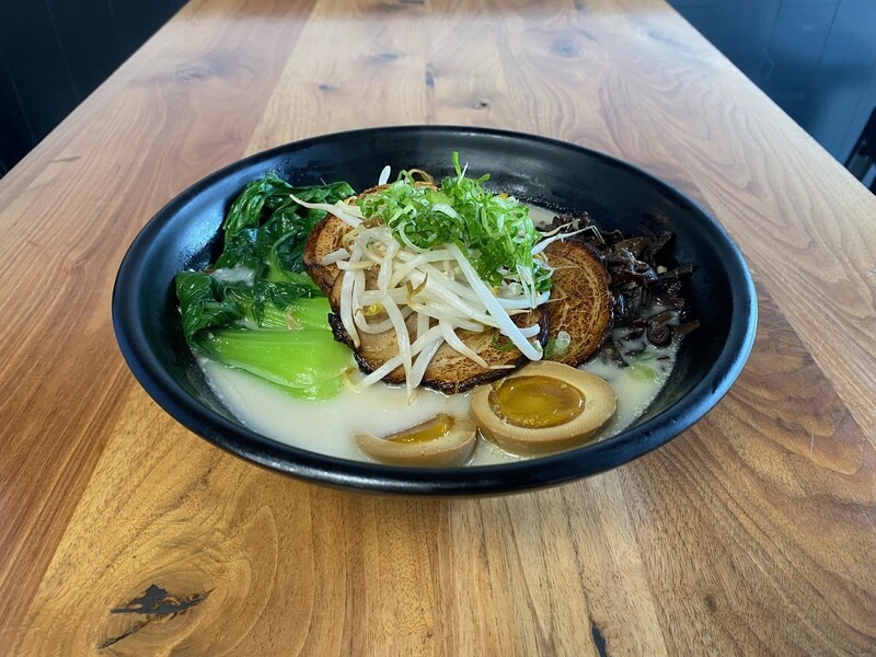 Japanese Ramen Noodle.