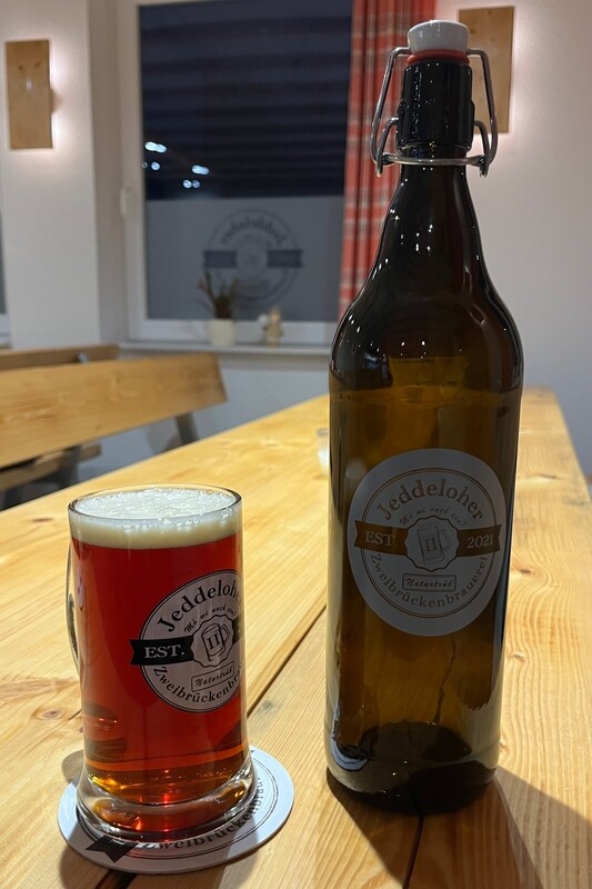 Jeddeloher Dunkel 1,0 Liter Maurerflasche