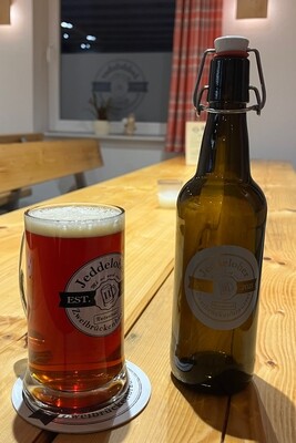 Jeddeloher Dunkel 0,5 Liter Maurerflasche