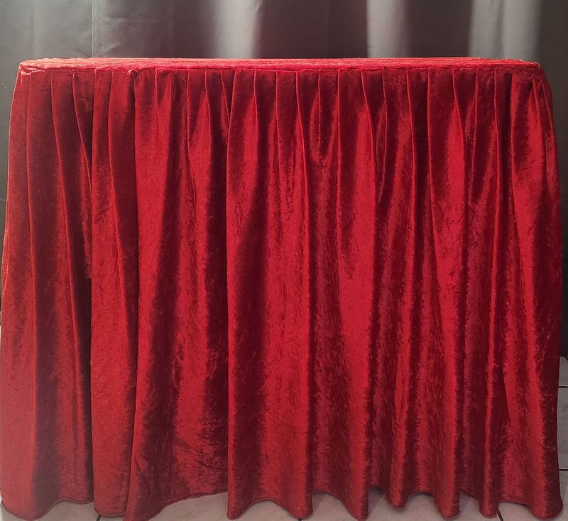 Couverture table expo Couverture table expo