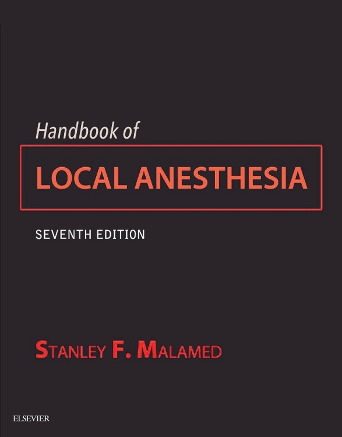Handbook of Local Anesthesia