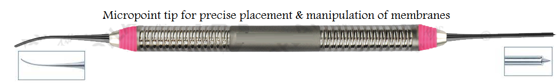 Membrane positioning instrument