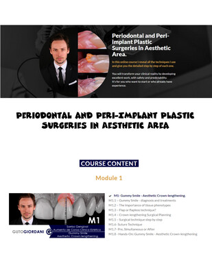 Aesthetic Periodontal and Peri-Implant Plastic Surgeries