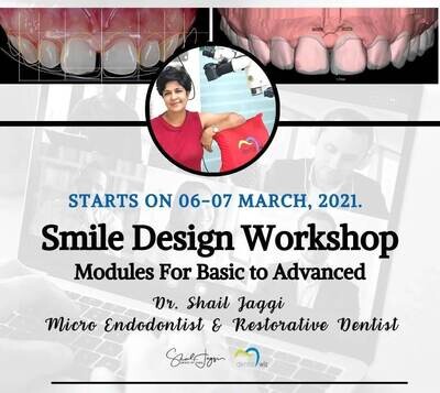 Smile Design Workshop, Modules for Basic to Advanced