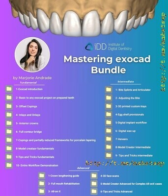 iDD Mastering Exocad Bundle