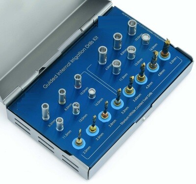 Internal Irrigation Drills Kit with Stoppers