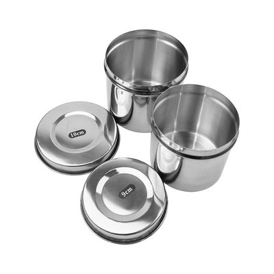Cotton &amp; Gauze metal container