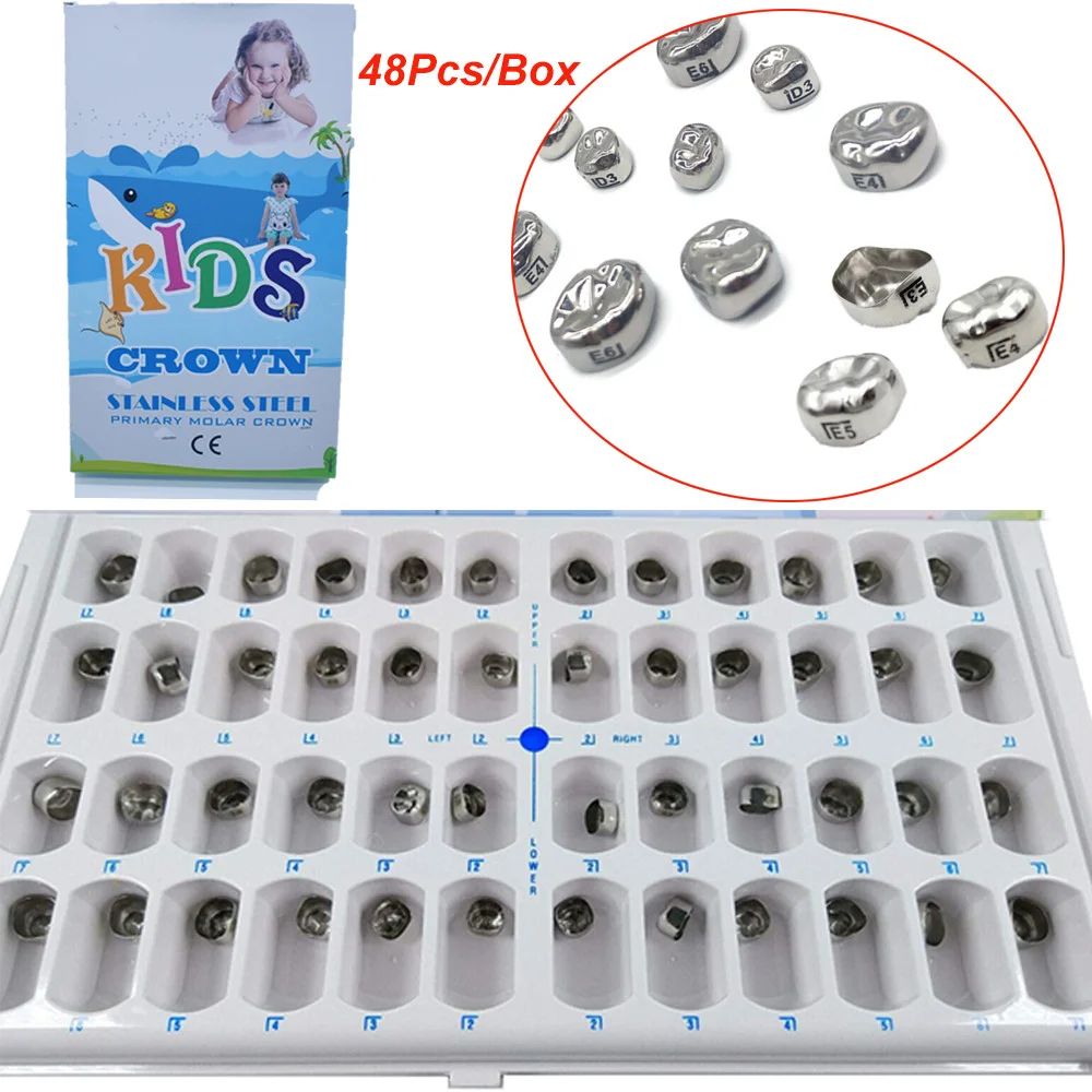 SS crown Kit 48 pcs