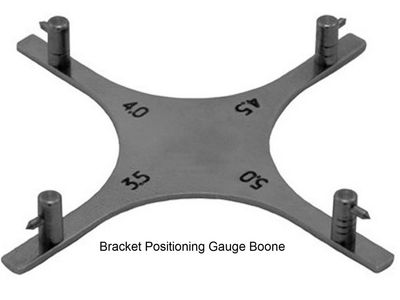 Bracket Positioning Gauge Bonne