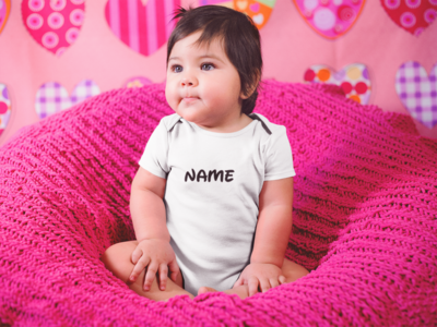 Baby Body / Strampler Wunschtext - personalisiert als Geschenk zru Geburt