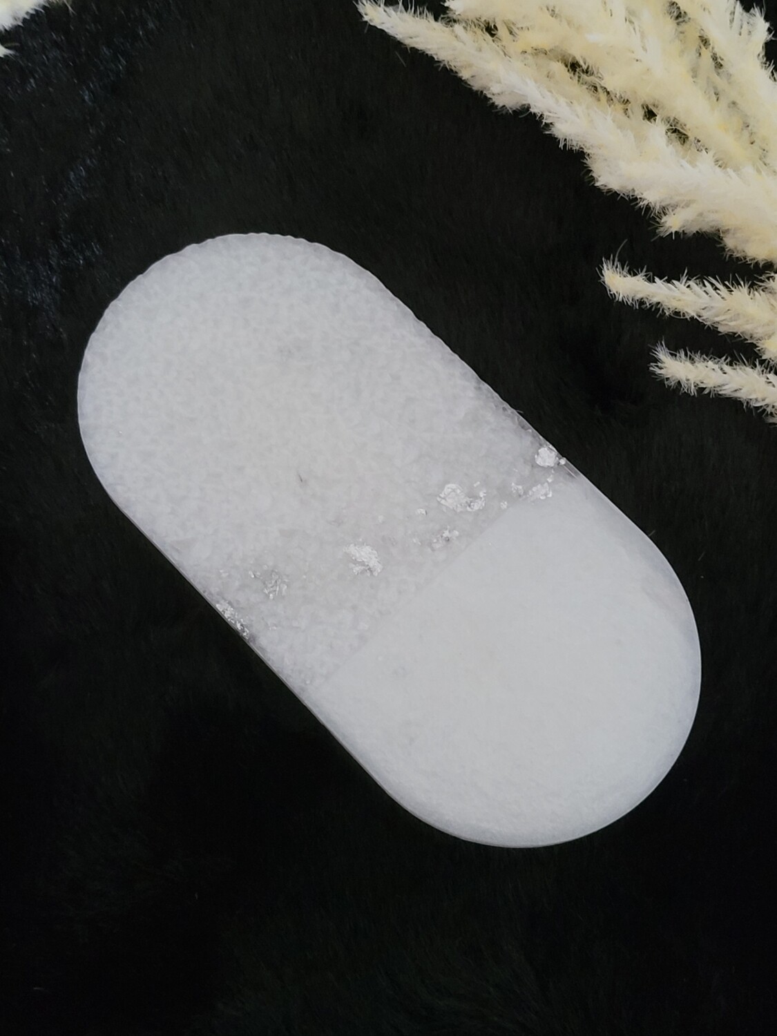 Schmucktablett "Crystal" weiß
