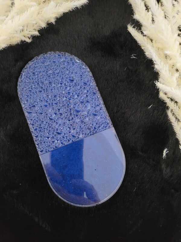Schmucktablett "Crystal" blau