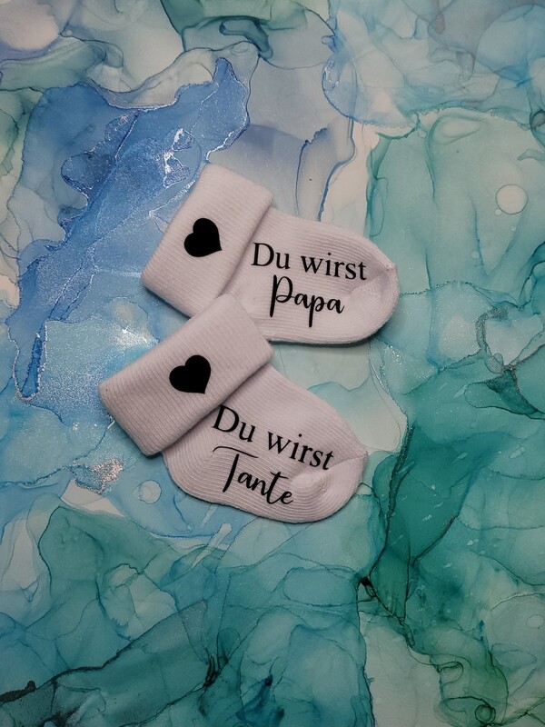 Babysocke "Du wirst...."