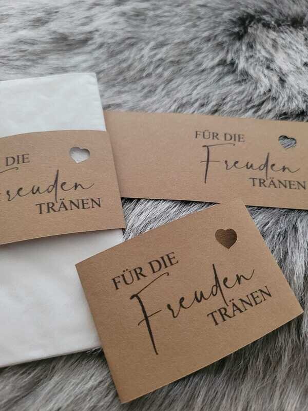 Freudentränen Banderolen
