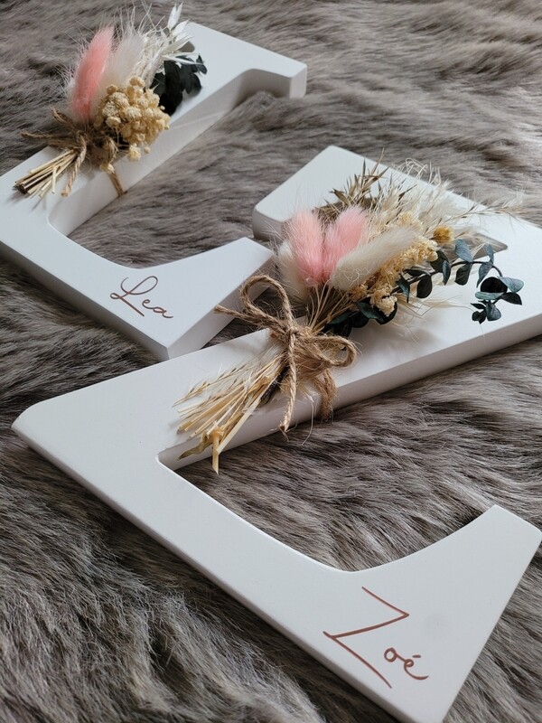 Holzbuchstabe/Flowerletter