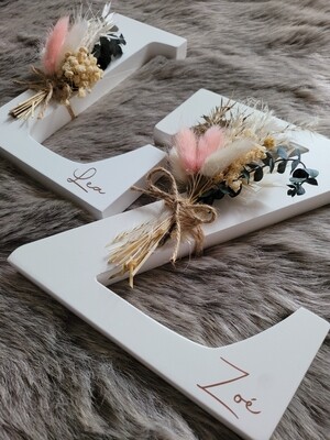 Holzbuchstabe/Flowerletter