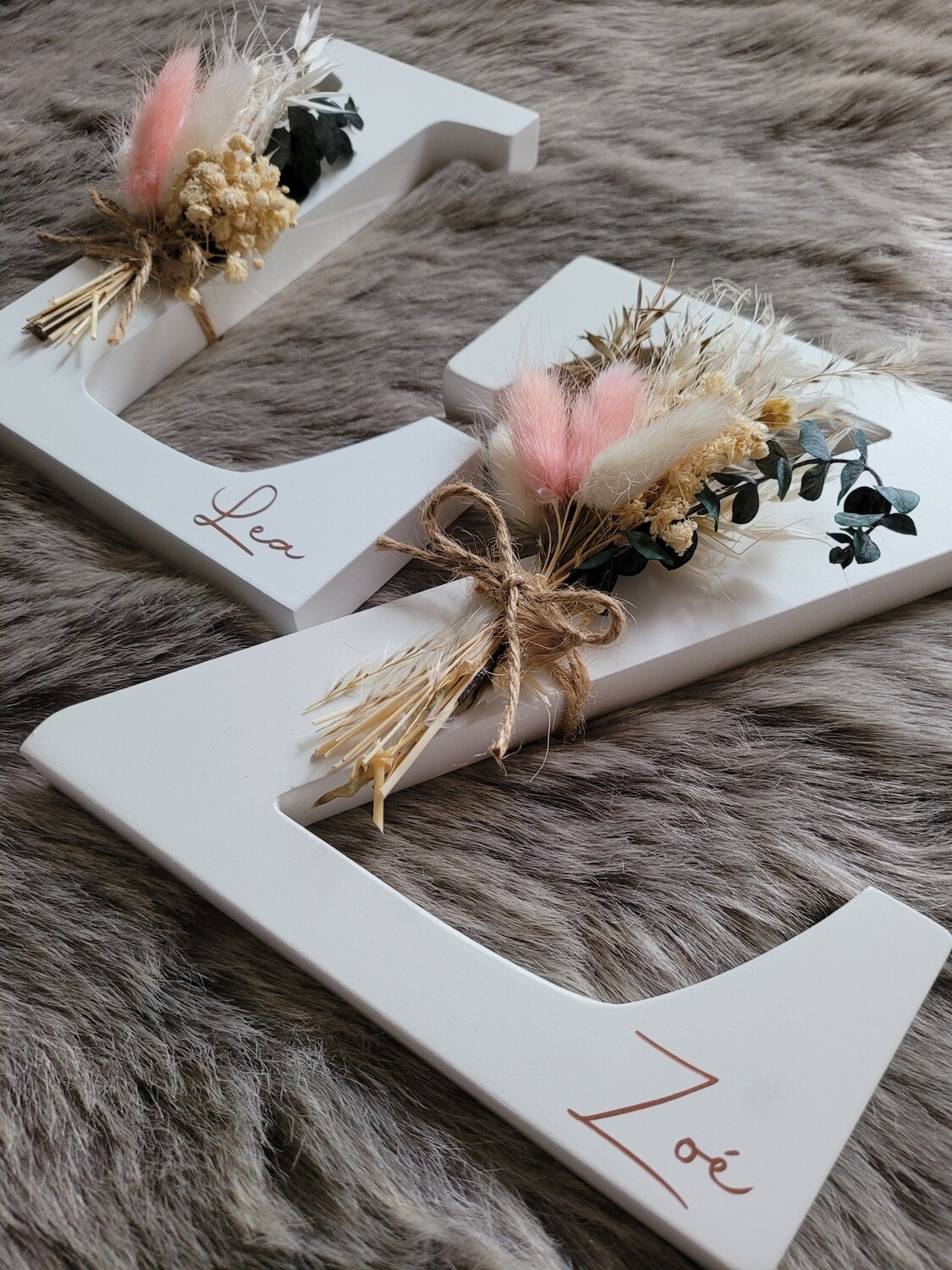 Holzbuchstabe/Flowerletter